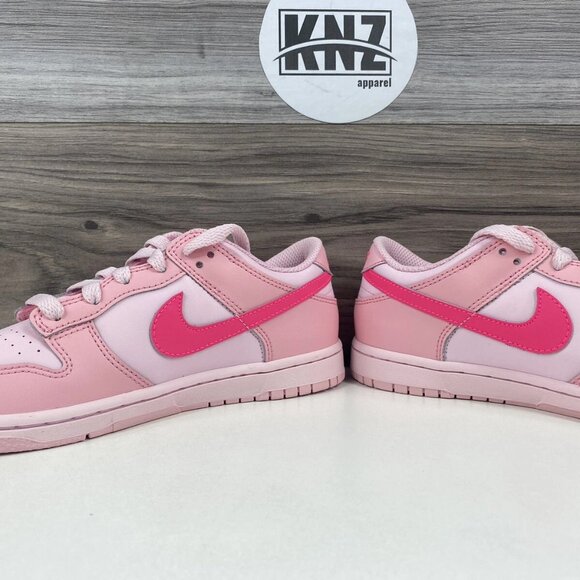 Nike Dunk Low Triple Barbie Pink Women's Shoes - Picture 6 of 10